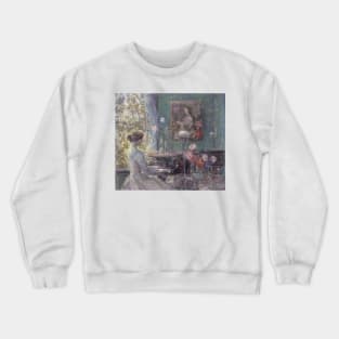 Improvisation by Childe Hassam Crewneck Sweatshirt